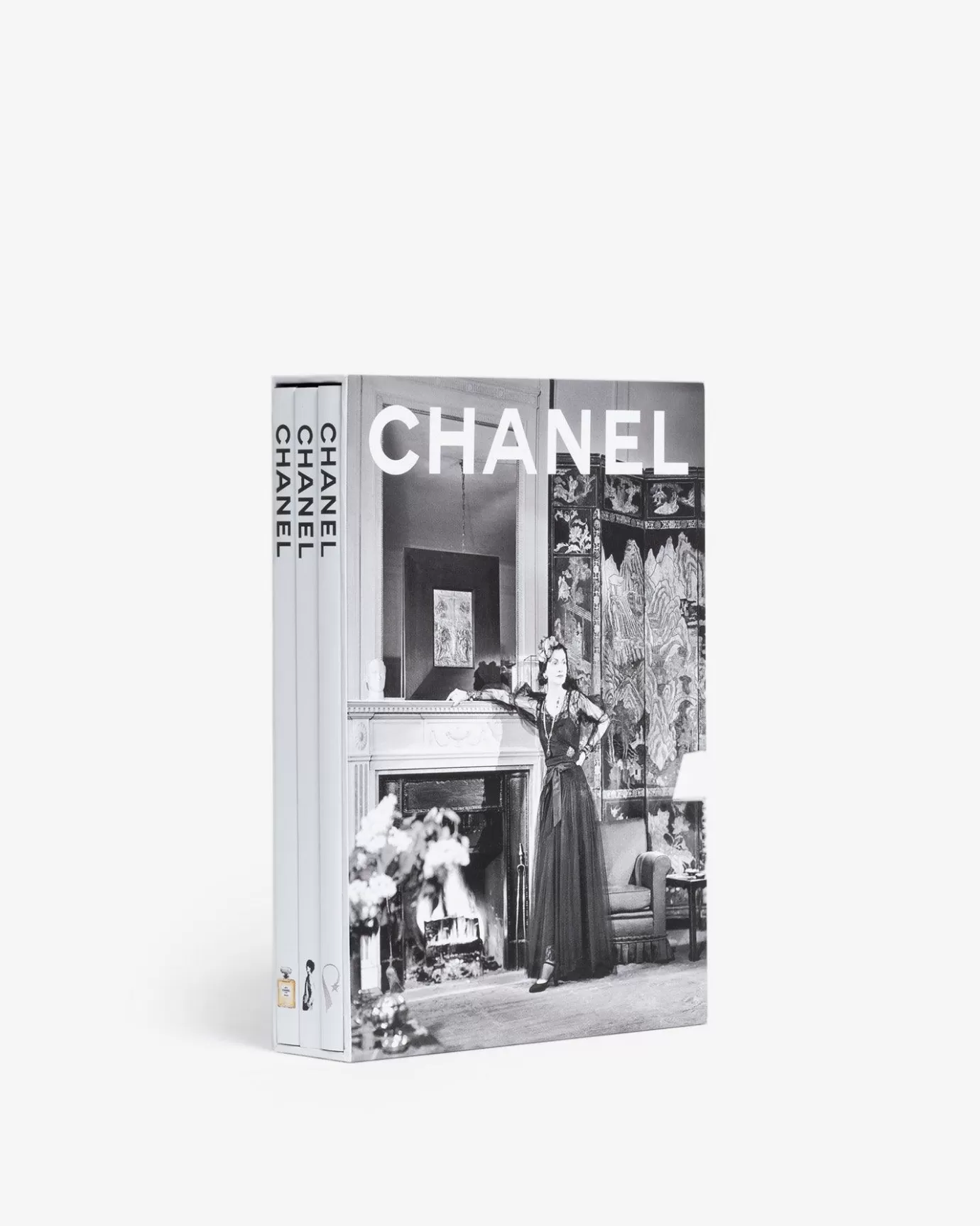 ASSOULINE Iconic Brands | Fashion | Chanel 3-Book Slipcase (New Edition)