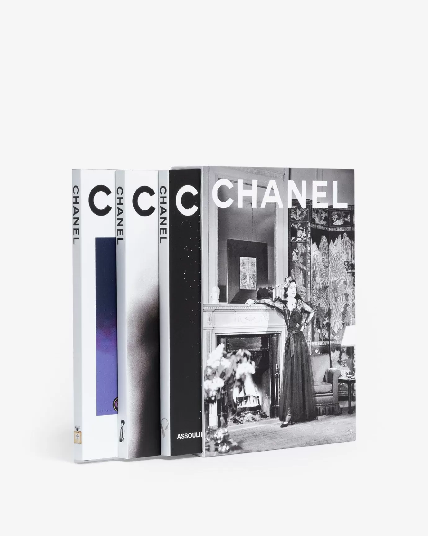 ASSOULINE Iconic Brands | Fashion | Chanel 3-Book Slipcase (New Edition)