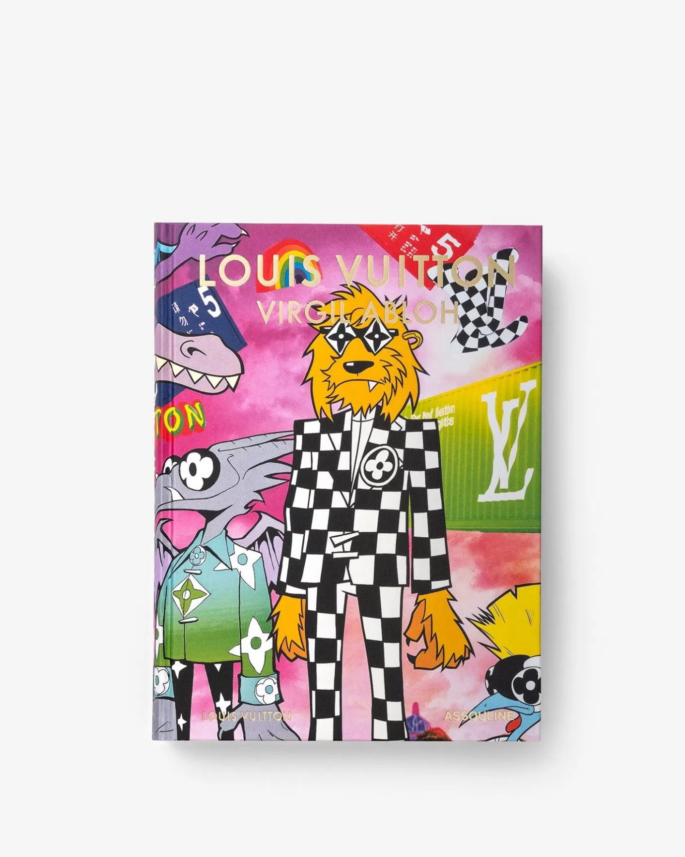 ASSOULINE Iconic Brands | Fashion | Louis Vuitton: Virgil Abloh (Classic Cartoon Cover)