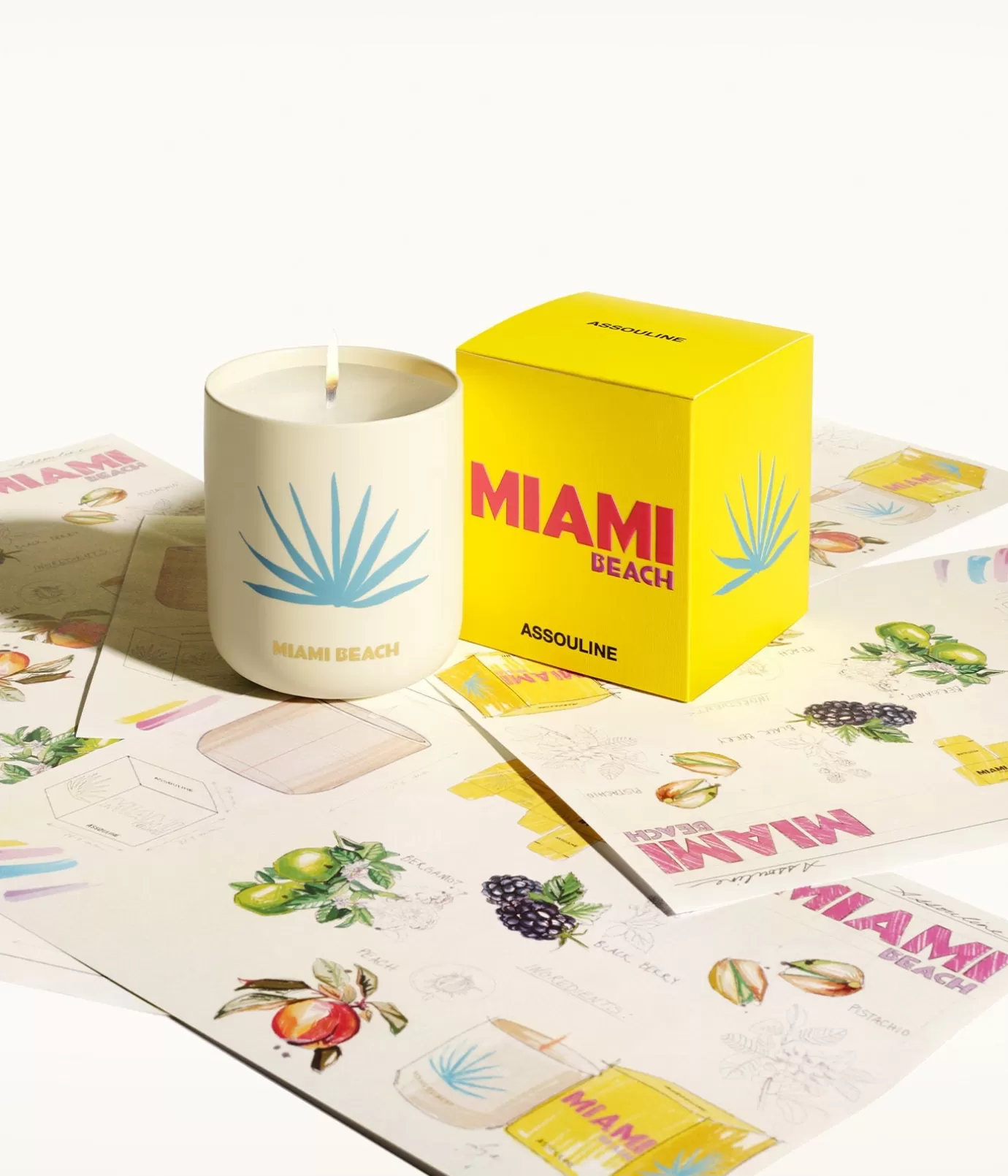 ASSOULINE Candles | Travel | Miami Beach - Travel From Home Candle